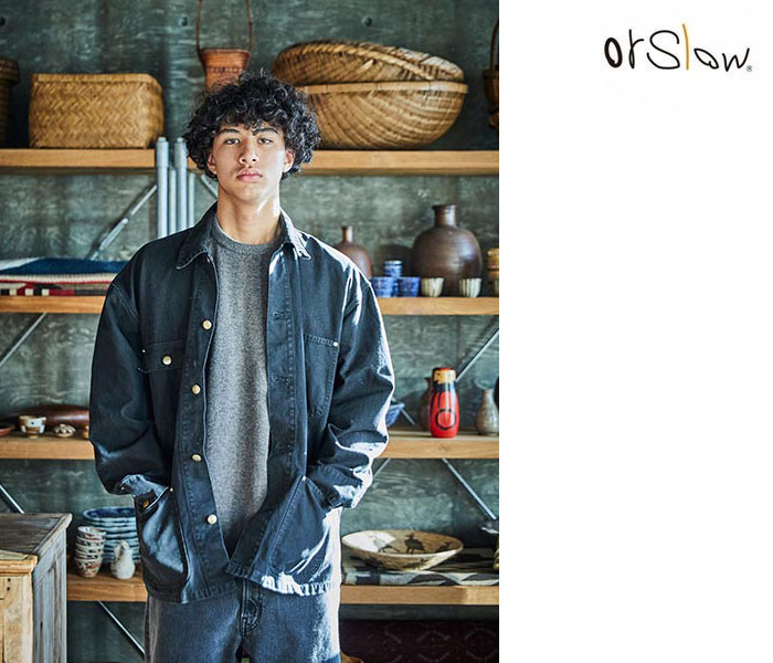 orSlow オアスロウ リラックスフィット オックスフォード ダック