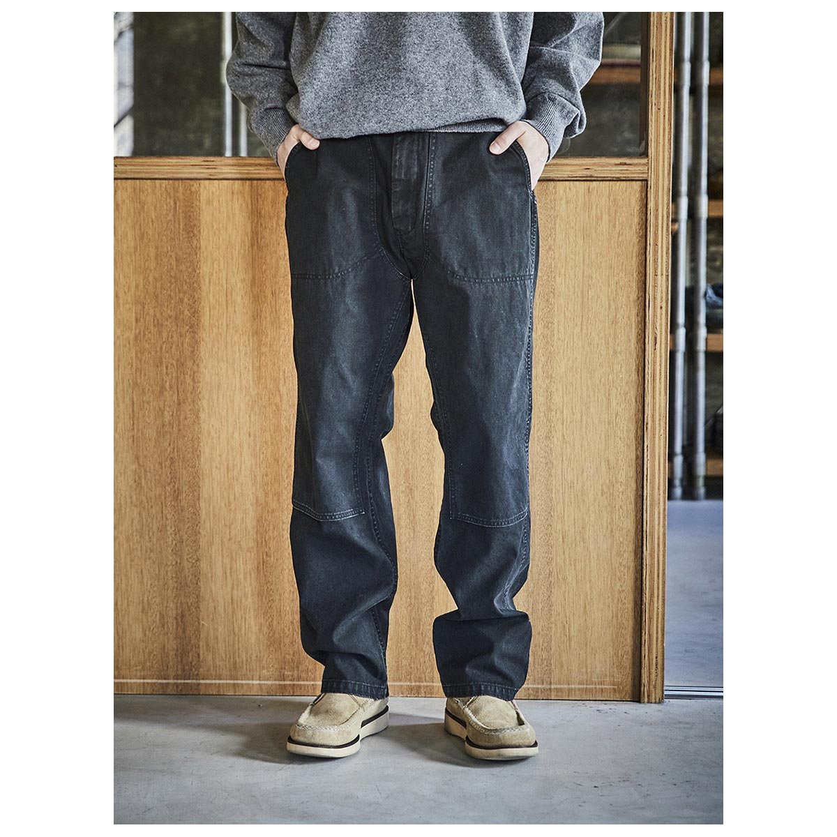 orSlow オアスロウ 26AWシーズナル ダブルニー キャンバス ワーク
