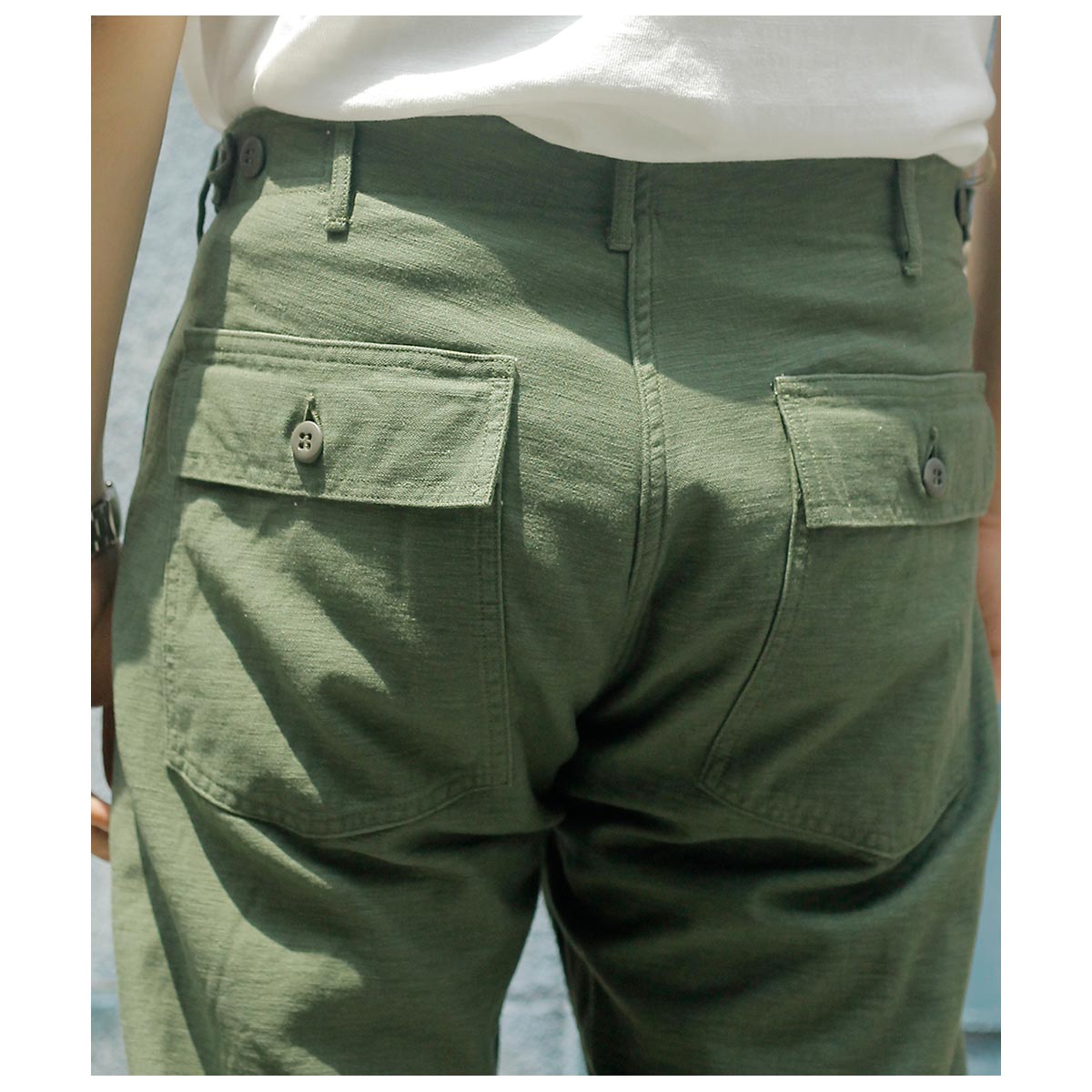 orslow ベイカーパンツ サイズL 美品 orslow オアスロウ スリムフィットファティーグパンツ ベイカー