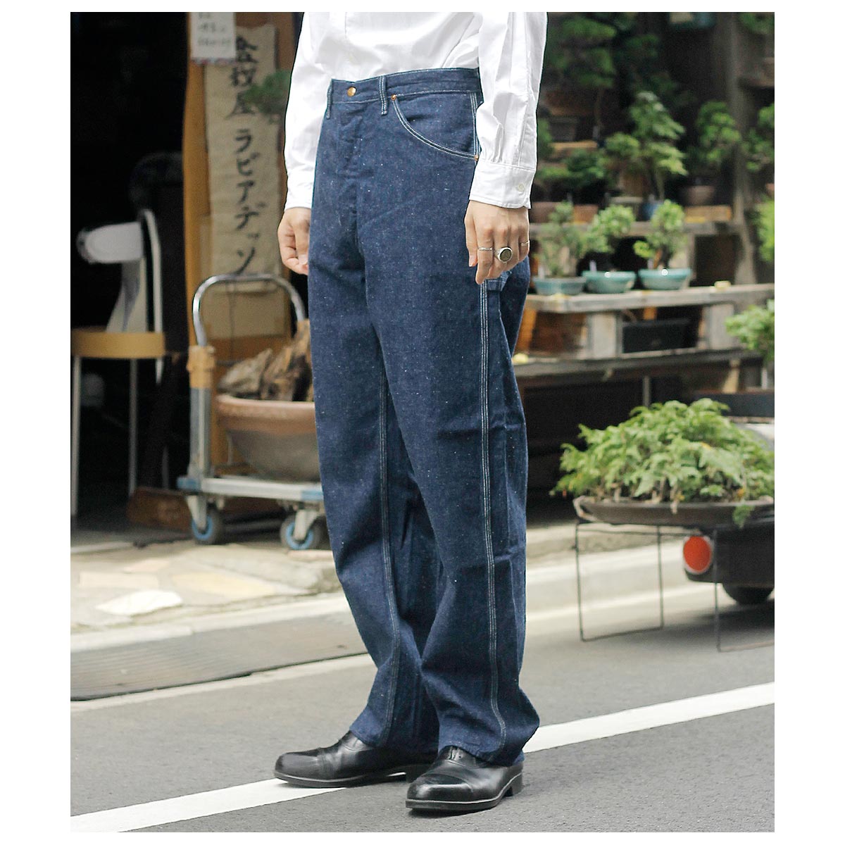 とっておきし福袋 orSlow オアスロウ デニム ペインター パンツ ワンウォッシュ パンツ