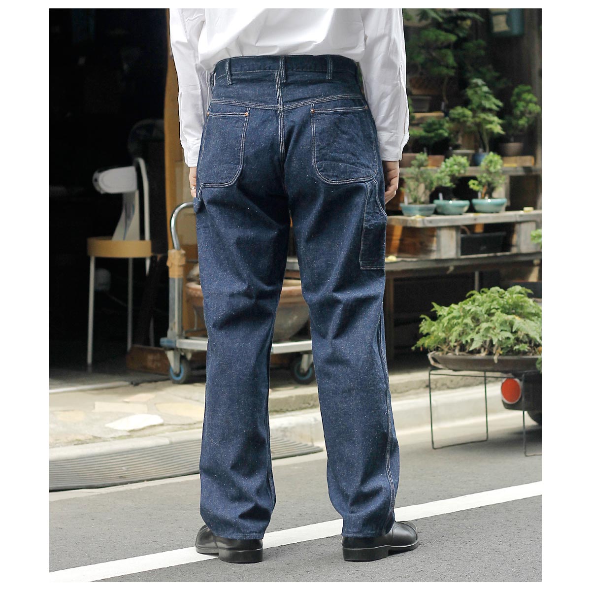 全信頼を寄せる orSlow オアスロウ ワンウォッシュ パンツ ペインター デニム パンツ