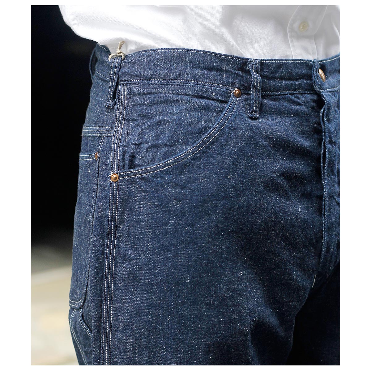 orSlow オアスロウ ルーズフィット ペインター パンツ ブラック