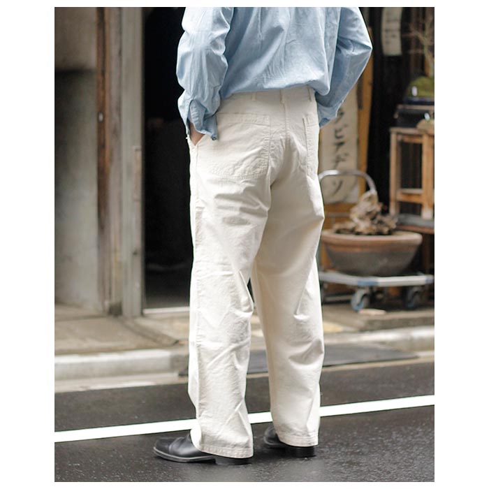 orSlow オアスロウ サマー ファティーグ パンツ エクリュ SUMMER