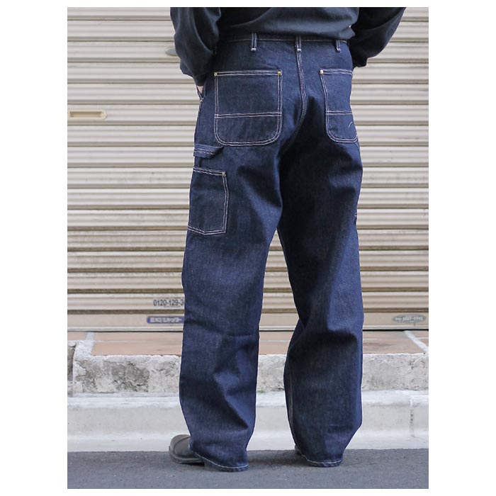 orSlow オアスロウ ペインターパンツ デニム ユーズド加工
