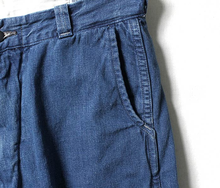 orSlow オアスロウ デニムユーズド デニムワークトラウザーズ