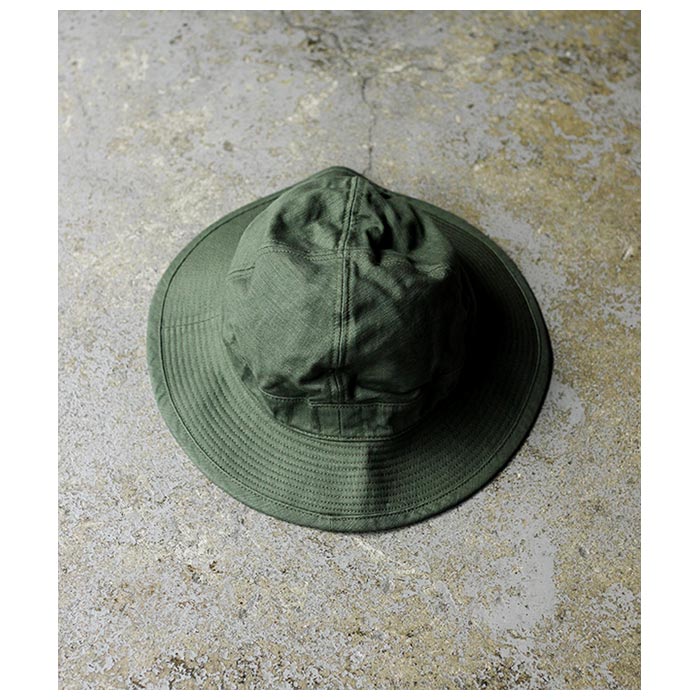 orSlow オアスロウ U.S.ARMY バックサテン ハット US ARMY