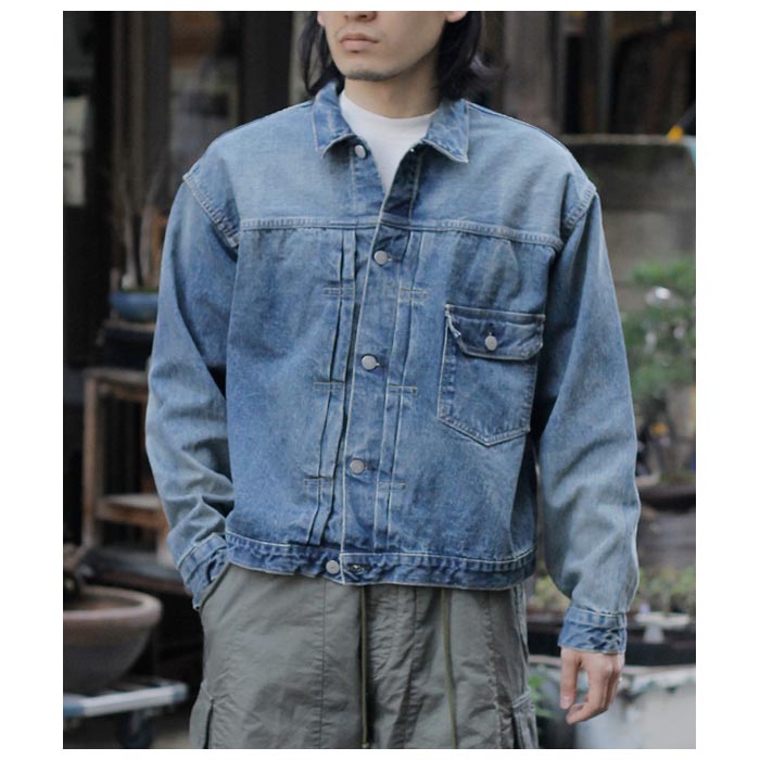 予約商品(お届け予定 3月頃以降) orSlow オアスロウ ジージャン