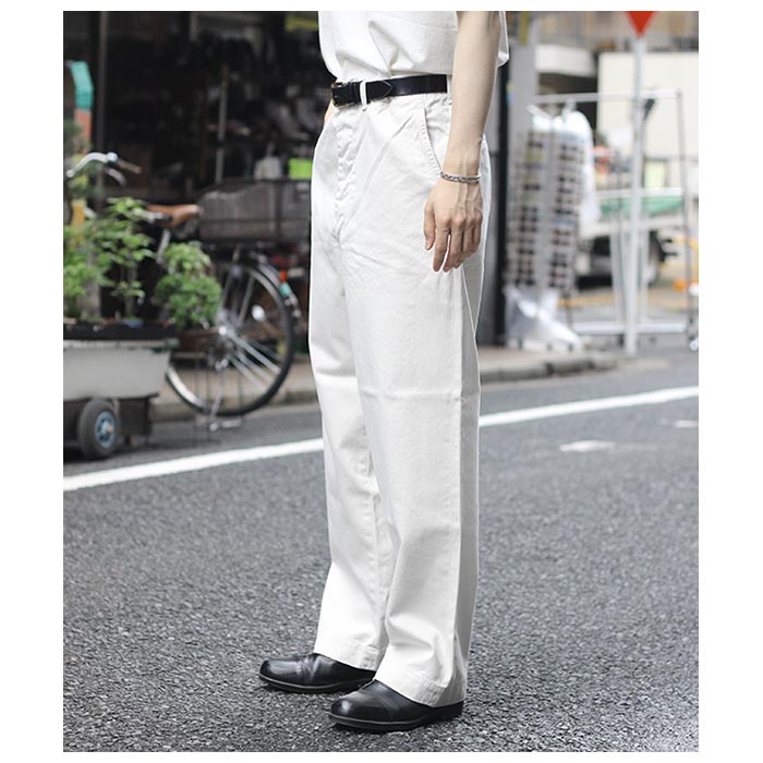 orSlow オアスロウ アイボリー チノパン ヴィンテージフィット