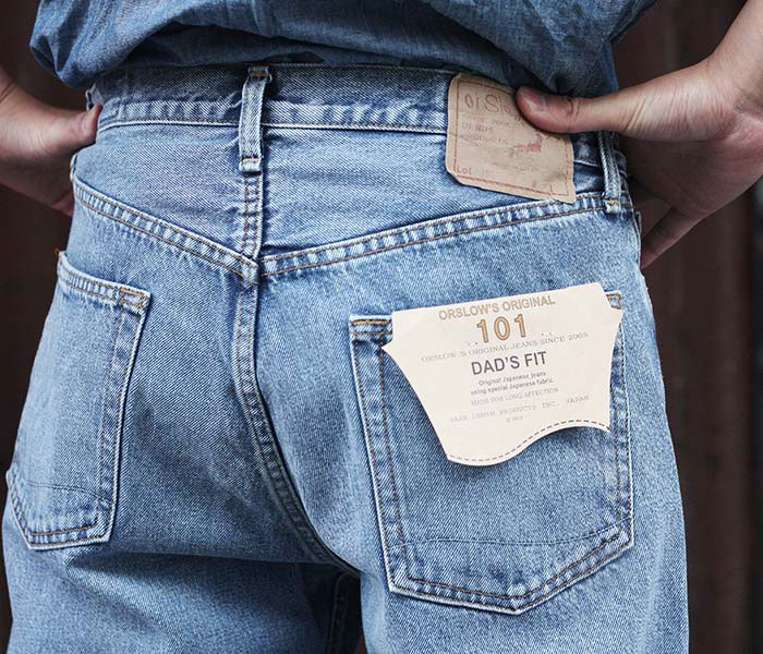 orSlow オアスロウ ''2 YEAR WASH'' ダッズデニム DAD'S DENIM orSlow オアスロウ ''2 YEAR WASH'' ダッズデニム DAD'S DENIM