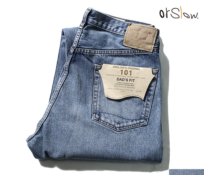 orSlow / オアスロウ ： 101 DAD'S FIT DENIM PANTS 01-1010W