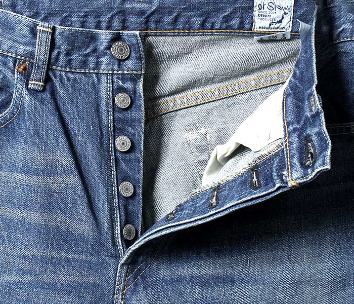 orSlow  2year wash ǥ˥ 105 ꥸʥ ɥեå  USED WASH ORIGINAL STANDARD 5P DENIM MADE IN JAPAN (OR-01-1050-84-USED-2YEAR)