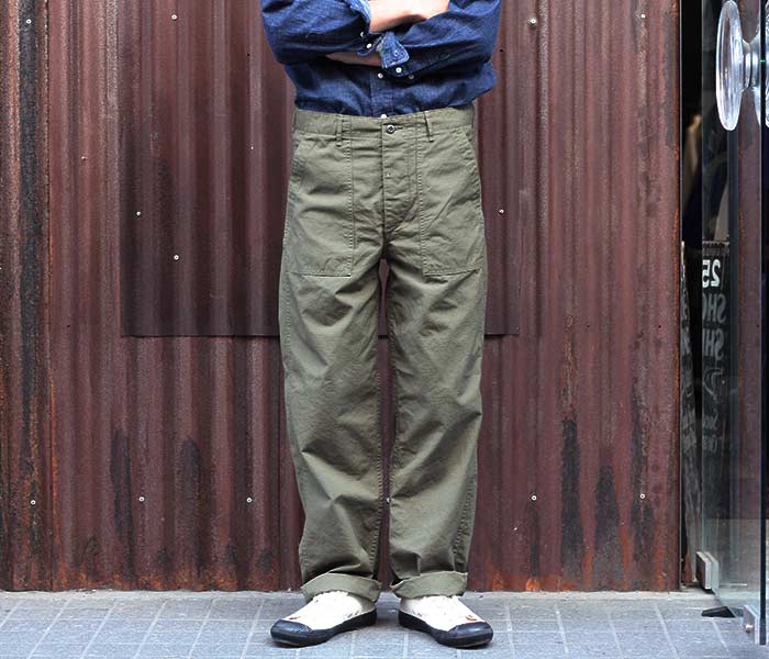01-5002-16/40/61/66]orSlow(オアスロウ)MEN'S US ARMY FATIGUE