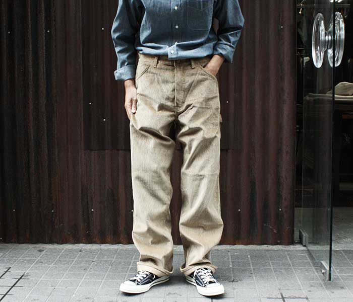 orSlow オアスロウ ペインター パンツ 太畝コーデュロイ ワーク