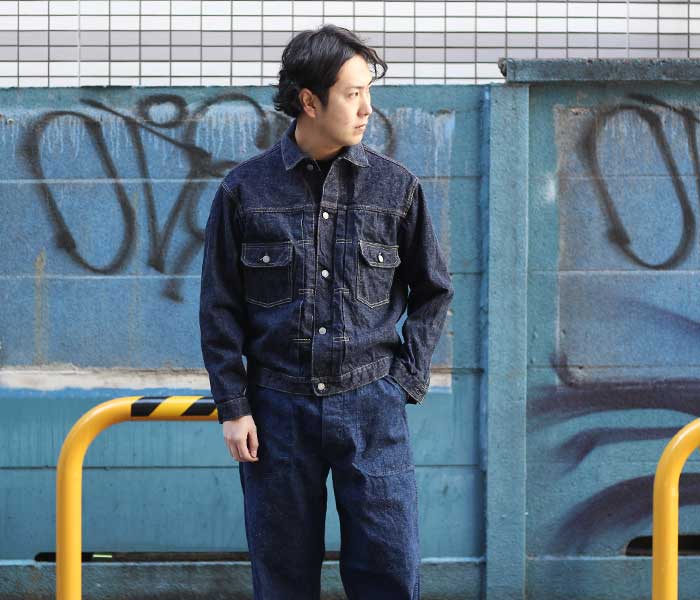 予約商品(お届け予定 3月頃以降) orSlow オアスロウ ジージャン