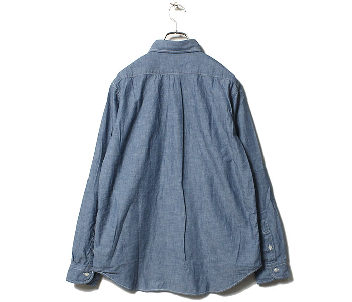 orSlow オアスロウ ボタンダウンデニムシャツ 95.デニムユーズド