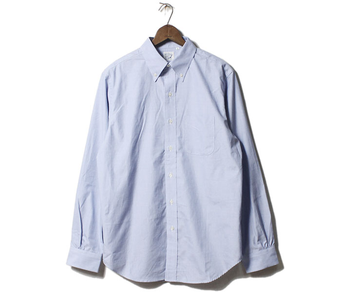 orSlow オアスロウ ボタンダウンシャツ サックスシャンブレー