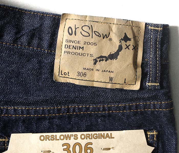 orSlow オアスロウ セルビッジ デニム PEN SLIM DENIM