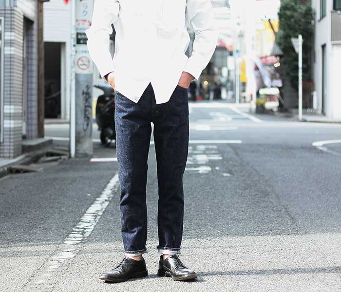 楽天市場】オアスロウ IVYフィットセルビッジデニムデニム107