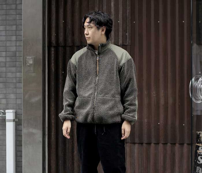 品質が orSlow オアスロウ JACKET ジャケットFLEECE ボアフリース ジャケット・アウター