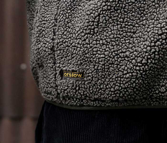 orSlow オアスロウ ボアフリース ジャケットFLEECE JACKET