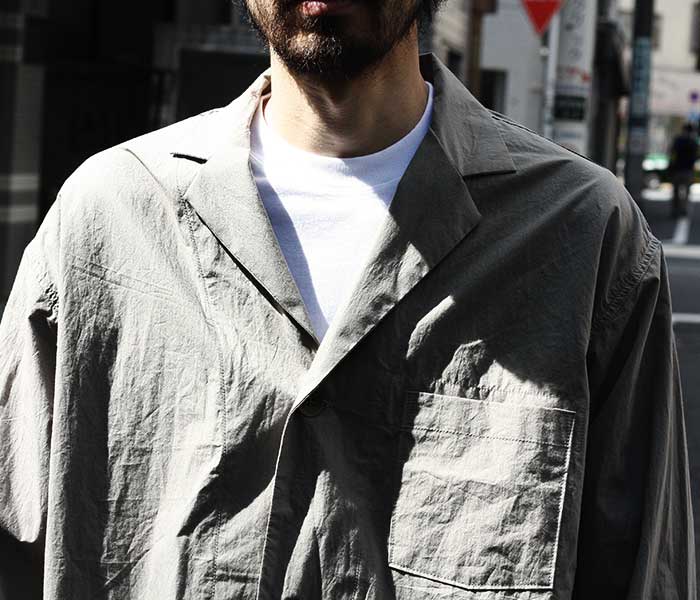 orSlow  ץ饤 ѥޥ㥱å 롼եå 2019SS PAJAMA JACKET UNISEX Loose Fit Typewriter MADE IN JAPAN  (03-6060-TYPEWRITER)