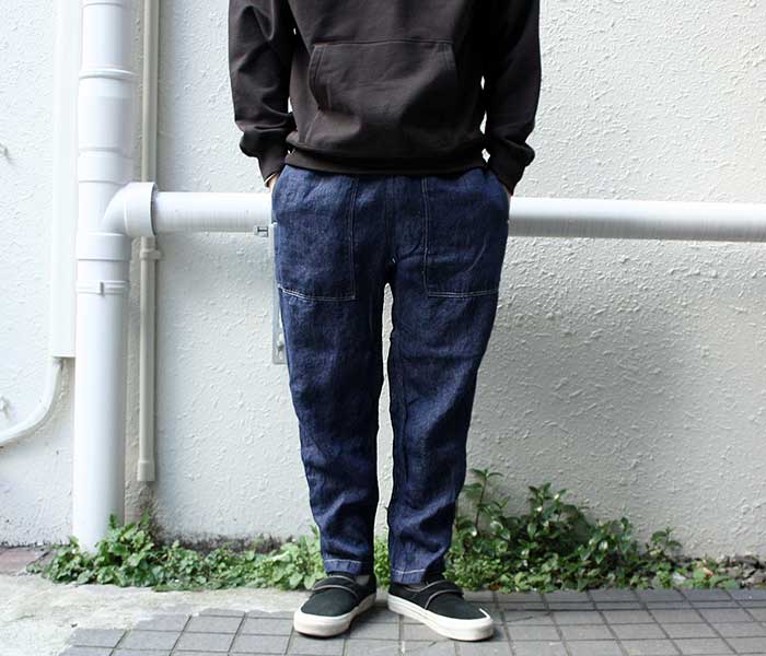 orSlow オアスロウ クライミング パンツ リネン デニム LINEN orSlow オアスロウ クライミング パンツ リネン デニム LINEN