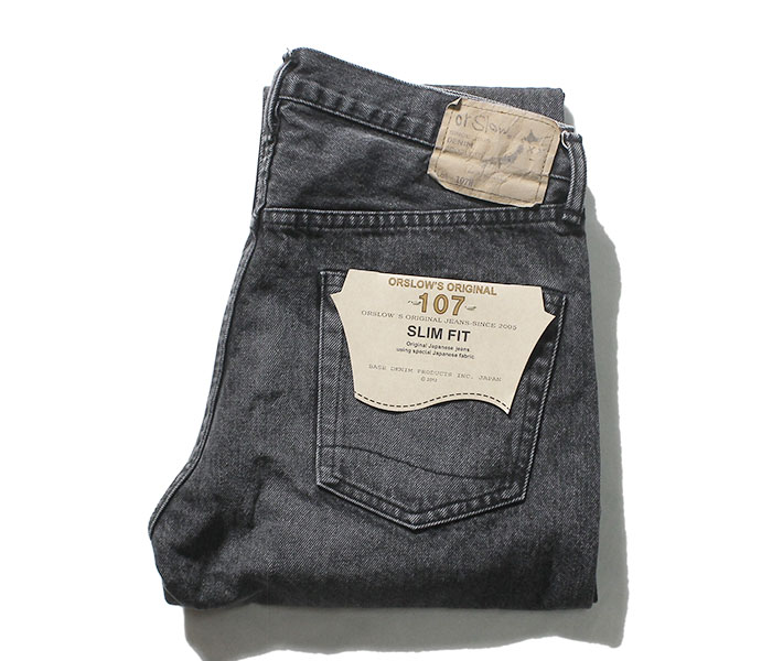 orslow オアスロウ 107 IVY FIT SELVEDGE DENIM ONE WASH