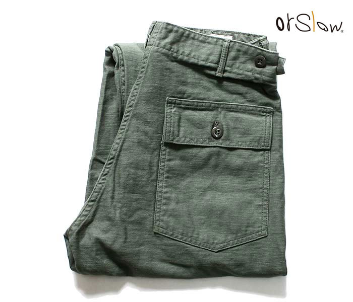 orSlow オアスロウ ファティーグパンツ 5002 ベイカーパンツ