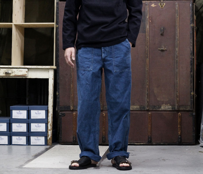 orSlow オアスロウ インディゴ ファティーグパンツ 5002