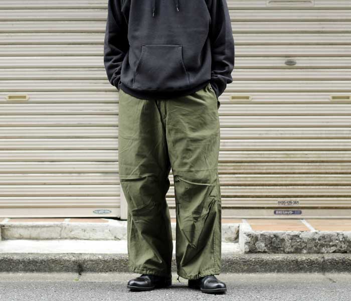 orslow オリーブグリーン ワークパンツ orSlow オアスロウ 24AWシーズナル ワイド フィット フレンチ