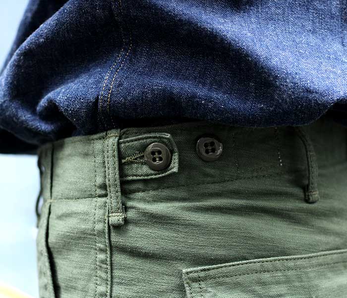 orSlow オアスロウ ファティーグパンツ 5032 ベイカーパンツ