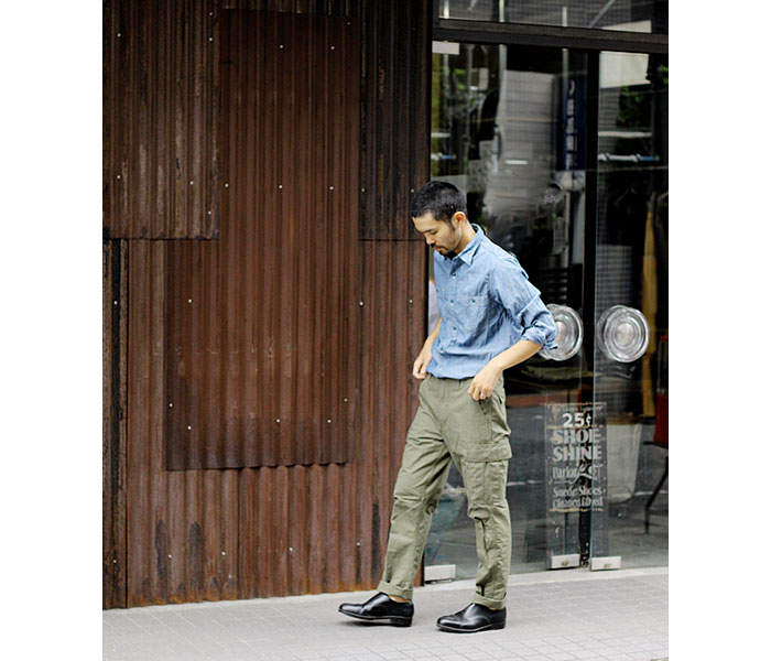 orSlow オアスロウ ファティーグパンツ ショートレングス
