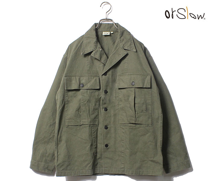 orSlow オアスロウ M-43 ヘリンボーンツイル ジャケット US ARMY