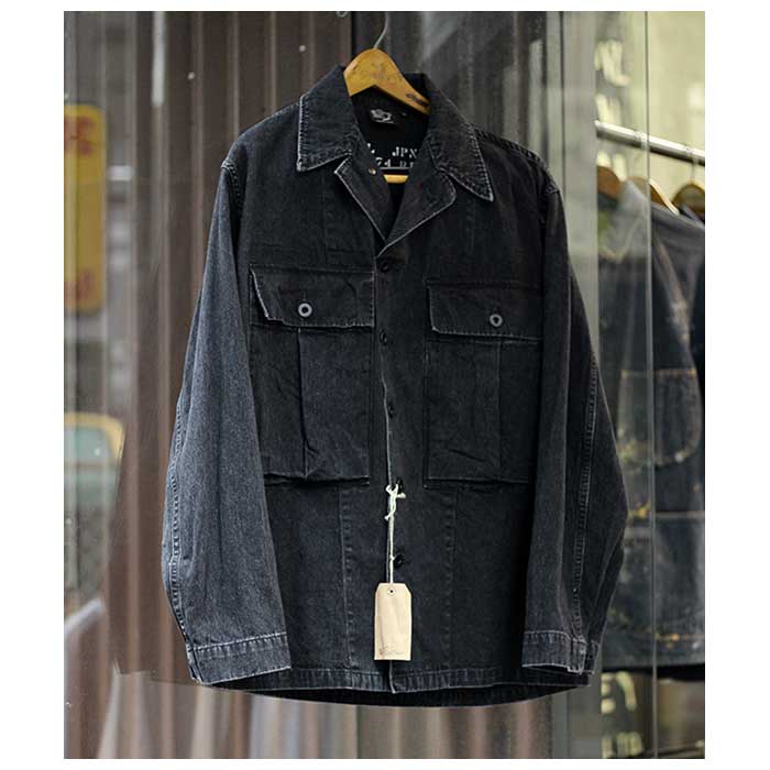 orSlow オアスロウ M-43 ブラックデニム ジャケット US ARMY M43
