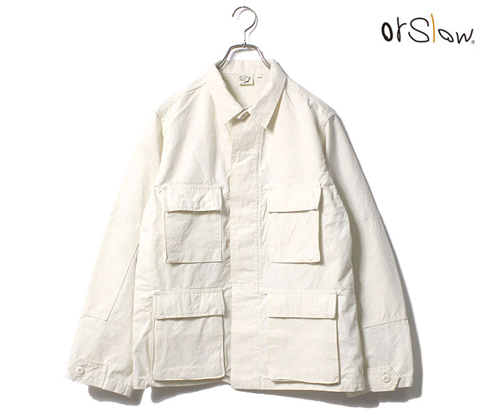 orSlow オアスロウ エクリュ BDU ジャケット ファティーグ