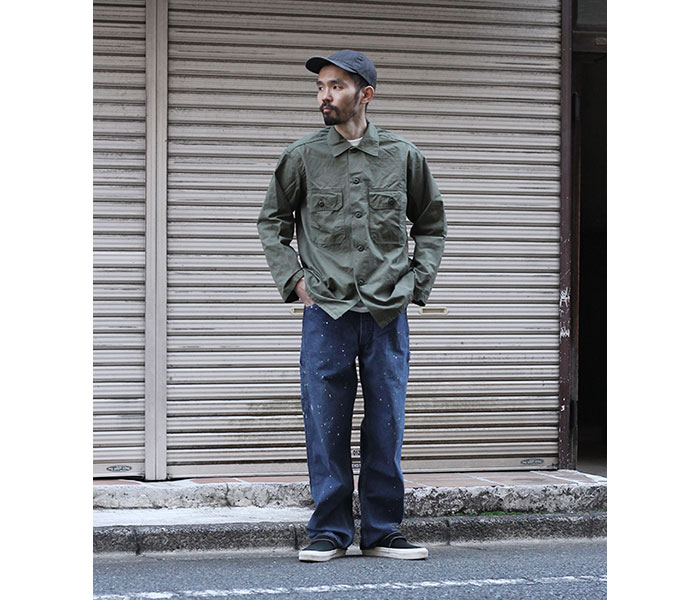 orslow [オアスロウ] US ARMY FATIGUE SHIRT (VINTAGE WASHED