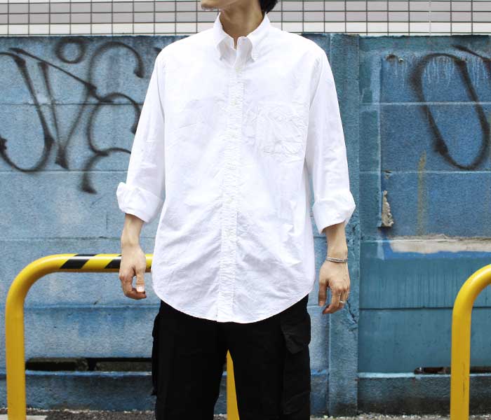 orSlow オアスロウ 01-8070-69 Work Shirts White Chambray