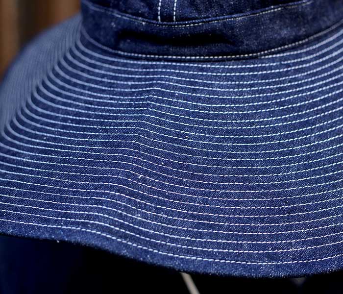 orSlow オアスロウ USN ワイドブリム デニムハット US NAVY WIDE