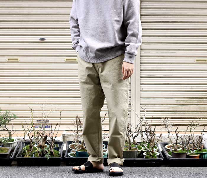 orSlow オアスロウ ベージュ リップストップ ニューヨーカー