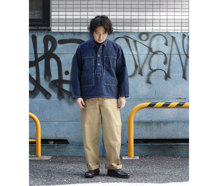 orSlow オアスロウ PW プルオーバー ジャケット デニム PW