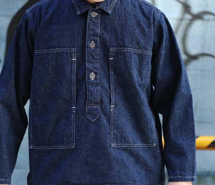 orSlow オアスロウ PW プルオーバー ジャケット デニム PW