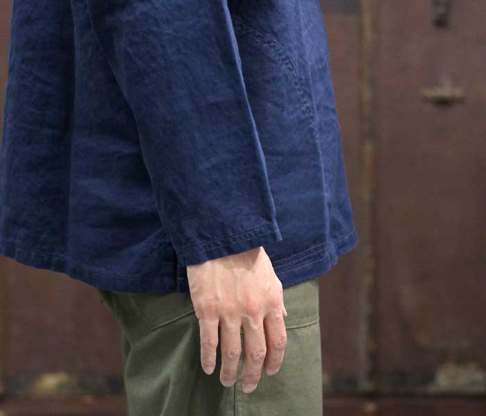 orSlow オアスロウ プルオーバーシャツ インディゴリネン INDIGO