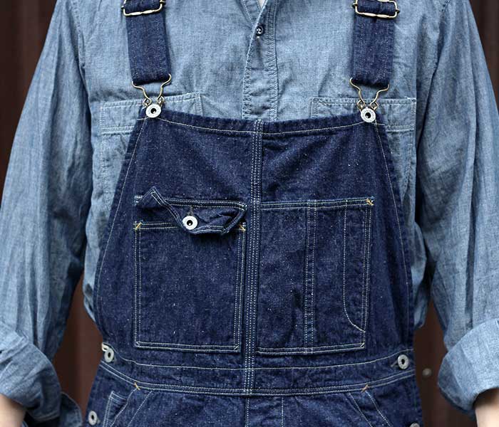 orSlow オアスロウ デニム オーバーオール 1930S DENIM OVERALL