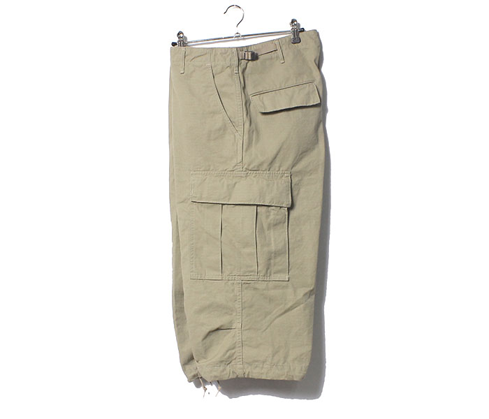 orSlow ハーフ カーゴパンツ 2 日本製 ショートパンツ orSlow オアスロウ ベージュ ヴィンテージフィット 6ポケット