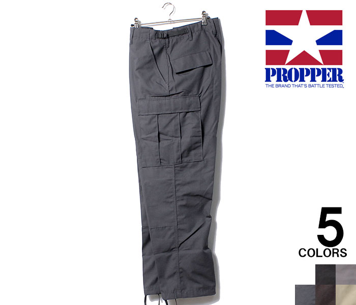 プロッパー PROPPER カーゴパンツ BDU トラウザーズ ポリエステル