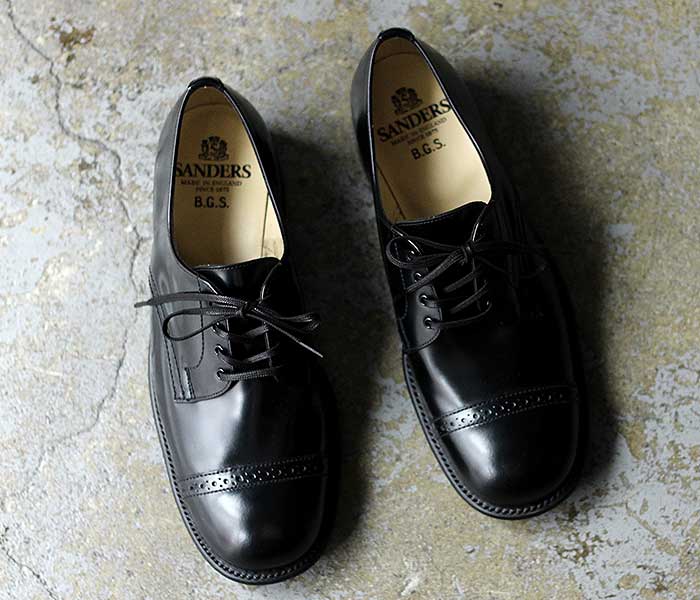 サンダース SANDERS Punched Cap Sandal