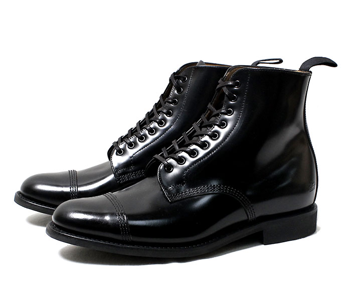 SANDERS  ѹ ߥ꥿꡼ ӡ֡ ֥å MILITARY DERBY BOOT 1595 (1595-BLACK)