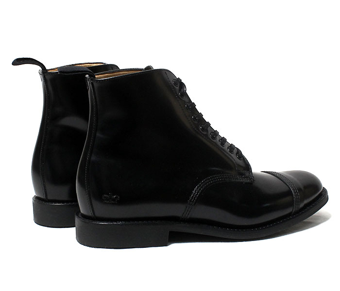 SANDERS  ѹ ߥ꥿꡼ ӡ֡ ֥å MILITARY DERBY BOOT 1595 (1595-BLACK)