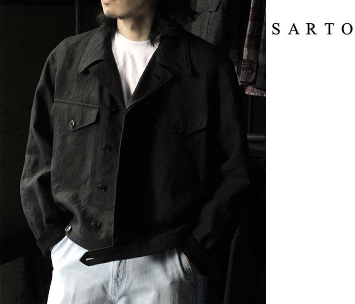 サルト SARTO ヘビー ヘンプ アイゼンハワー ジャケット HEAVY