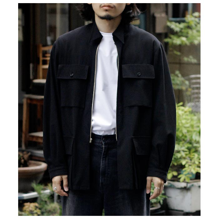 サルト SARTO ハイツイスト コットン サファリ ジャケット HIGH TWIST